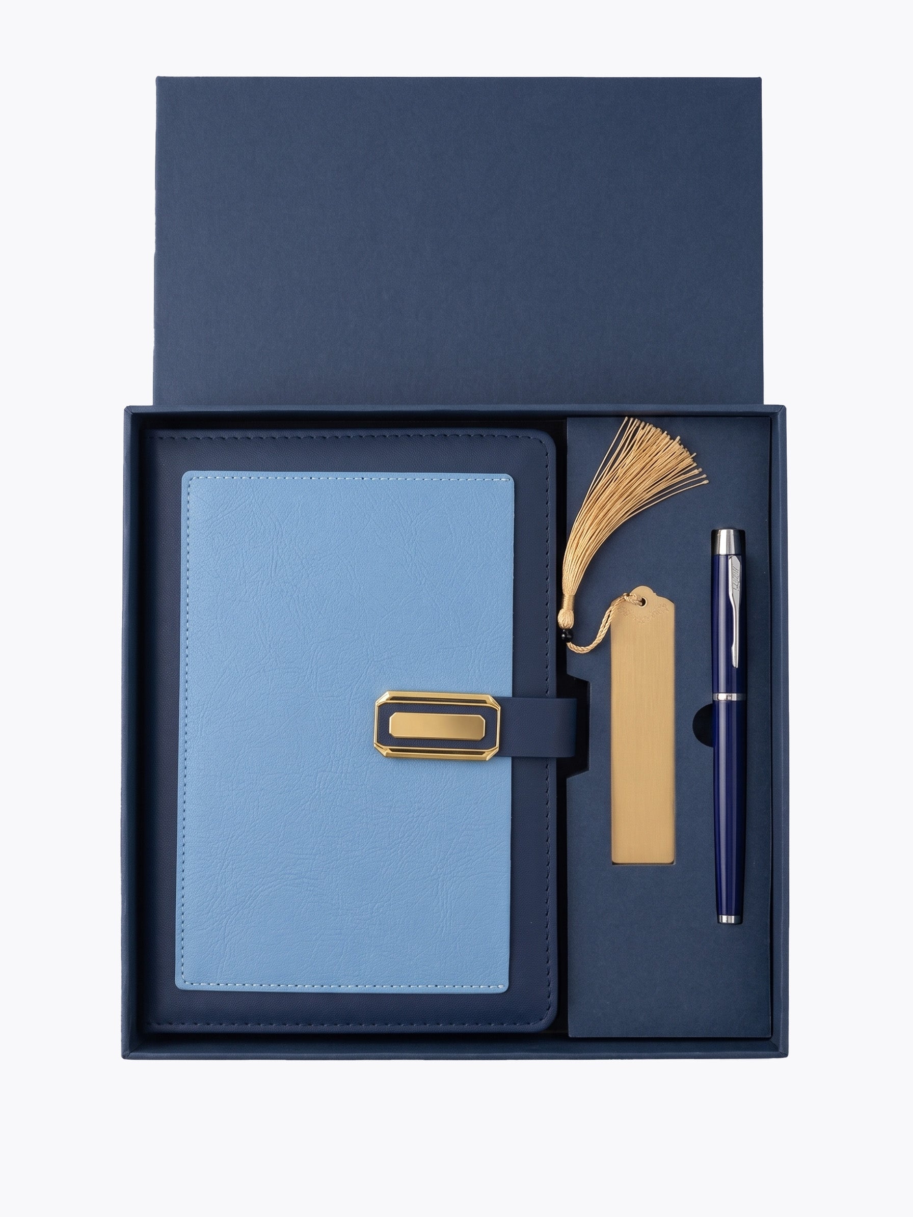 Coffret : Notebook A5 + Stylo + Marque Page