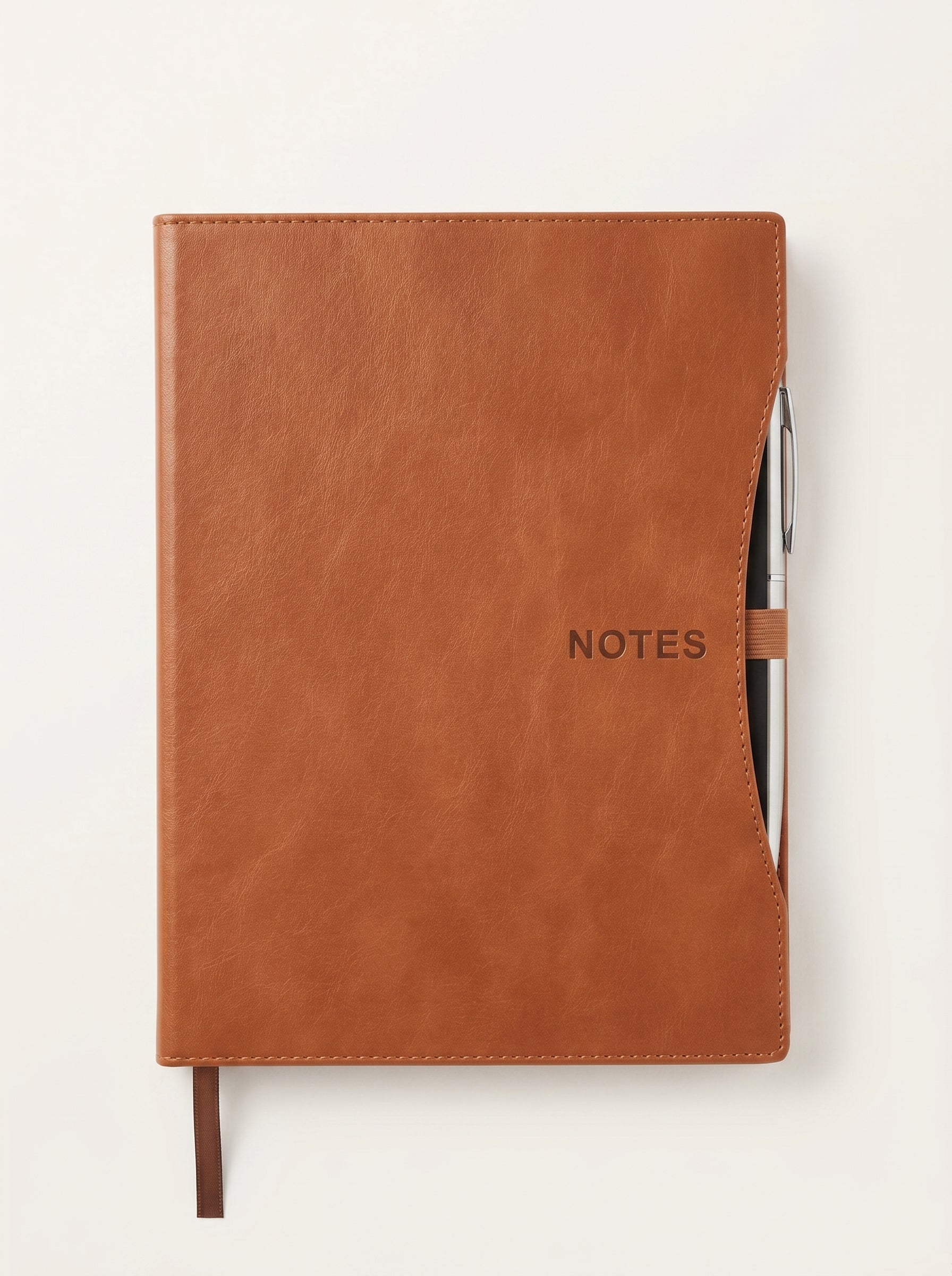 Notebook A4 en couleur avec boucle pour stylo Yalong Image principale du produit