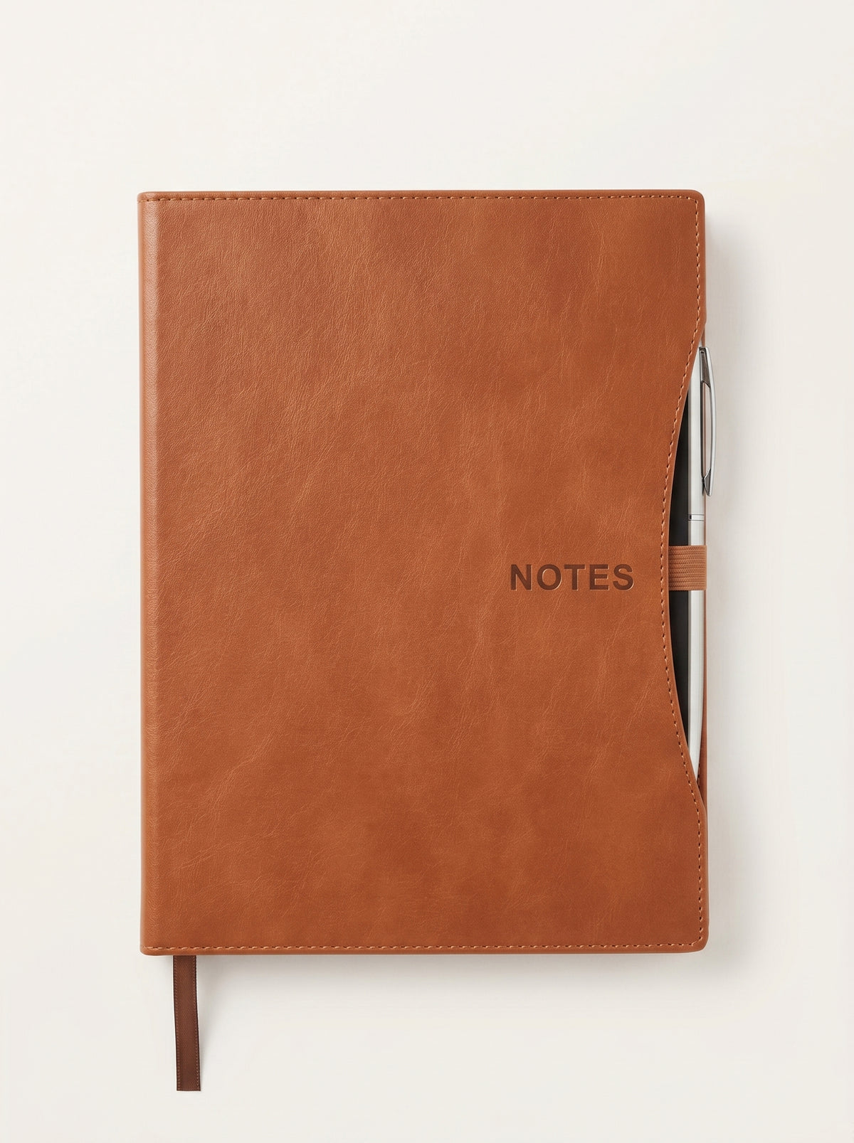 Notebook A4 en couleur avec boucle pour stylo Yalong
