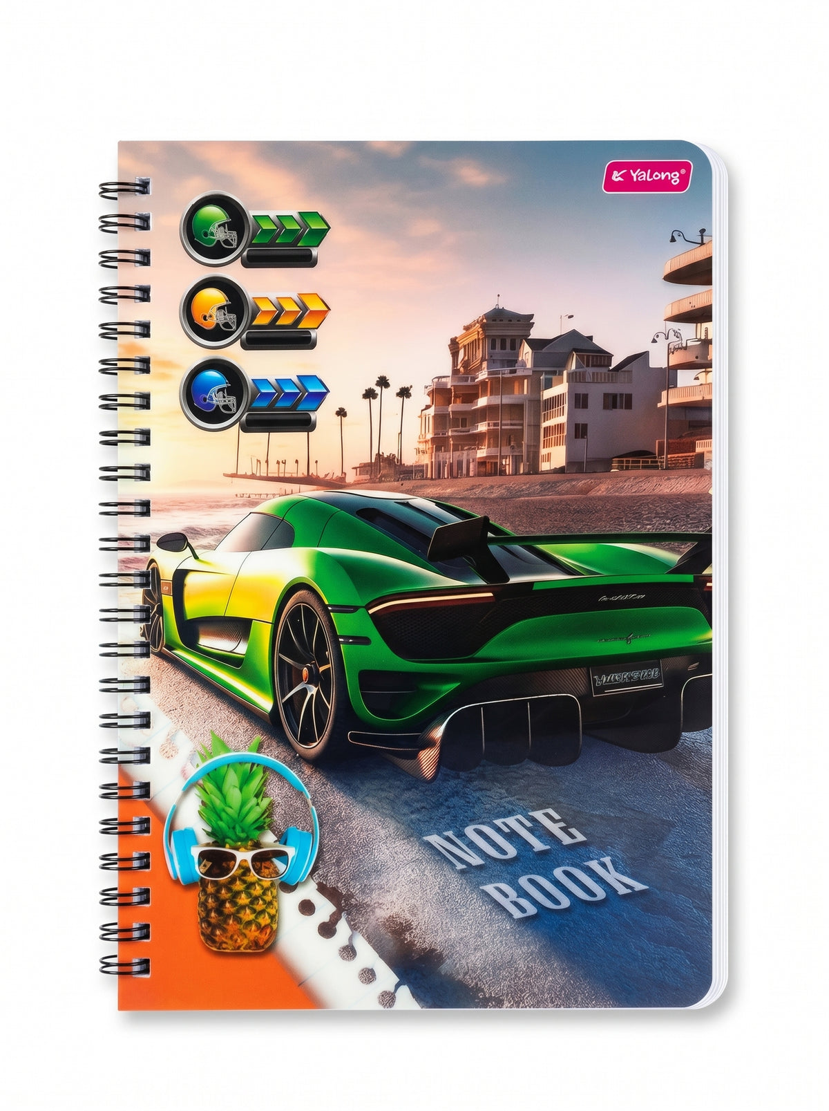 Carnet A5 Piqué 96 Pages 70g YALONG – Cahier de Qualité
