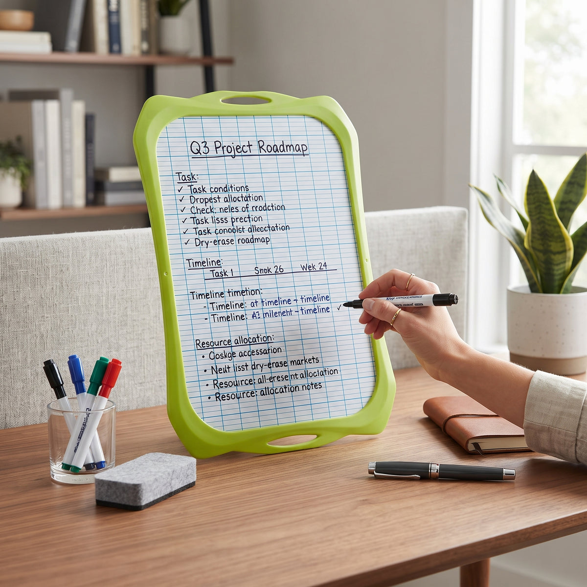 Ardoise Blanche Scolaire Effaçable