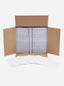Fournitures administratives et papeterie de bureau Select avec enveloppes blanches.