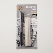 Porte-gommes 6pcs Keep Smiling - Kit Précision avec 5 Recharges (3.8mm)