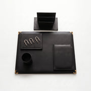 Ensemble de Bureau en cuir Complet - Accessoires de Bureau Pro