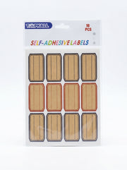 Etiquettes Scolaire Adhesive 10pcs TOPKALL