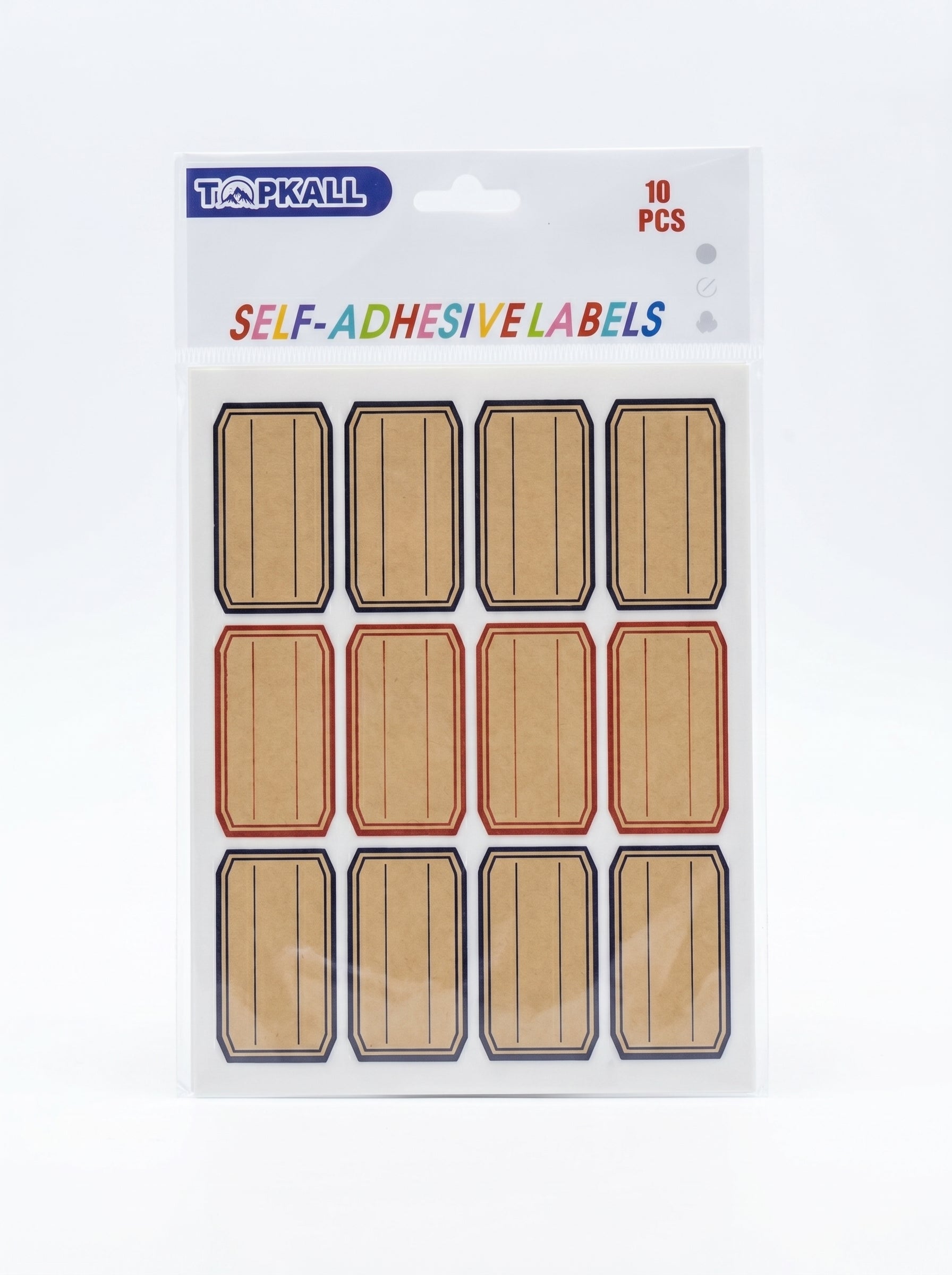 Etiquettes Scolaire Adhesive 10pcs TOPKALL