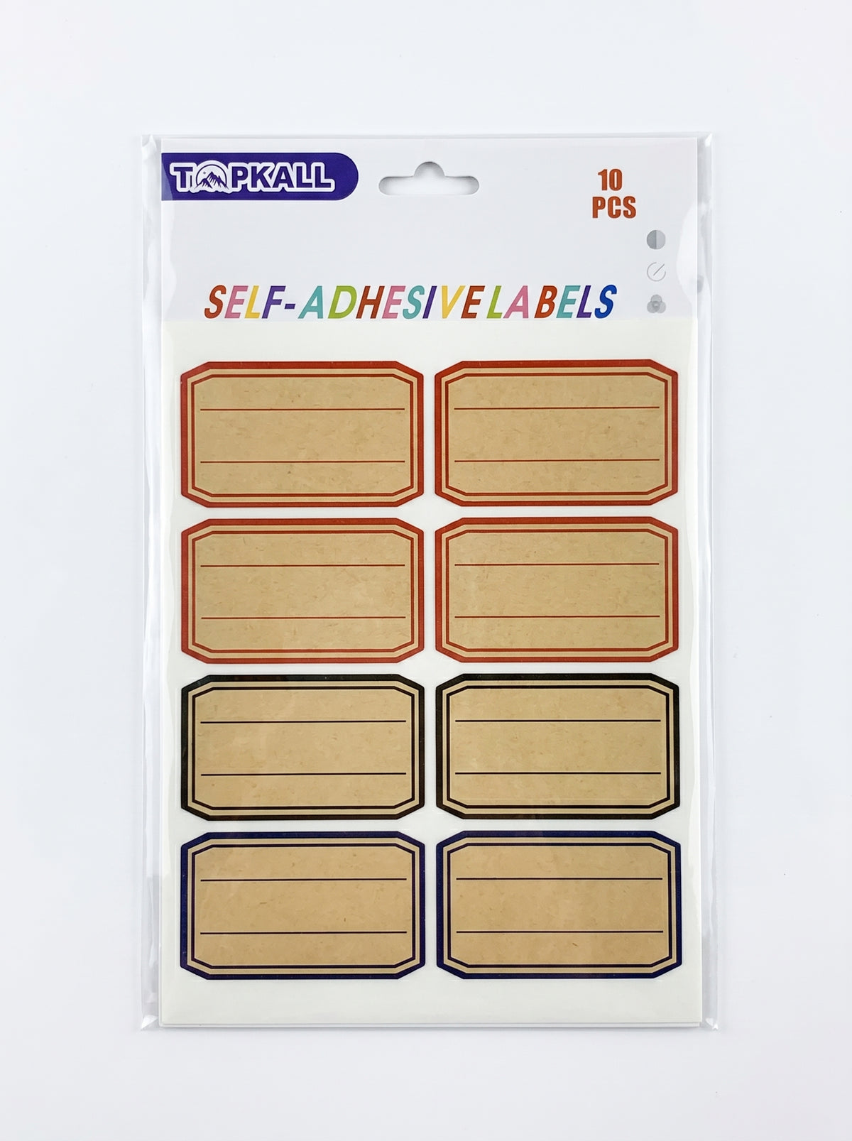 Etiquettes Scolaire Adhesive 10pcs TOPKALL