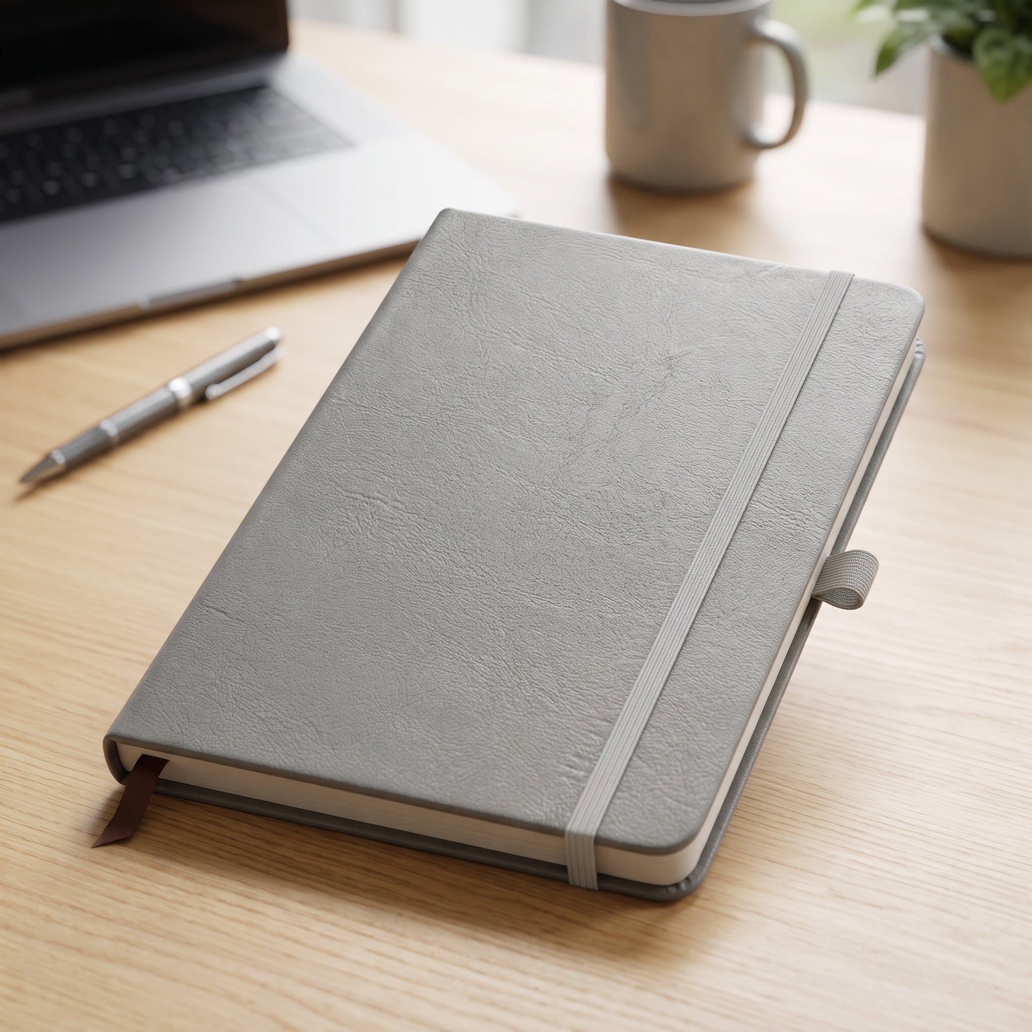 Carnet de Notes A5 à Fermeture Élastique – Notebook Protégé Rigide Maroc Image secondaire du produit