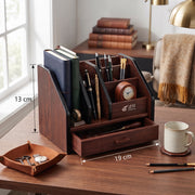 Boite de rangement en bois  Organisateur Pratique 19*13cm