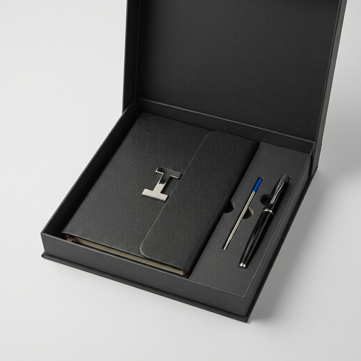 Coffret Papeterie de Luxe A5 avec Stylo Bille & Recharge