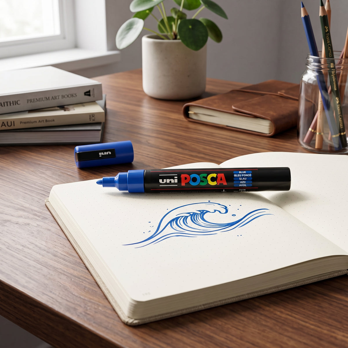 Marqueur Posca PC-1M - Pointe Extra-Fine 0.7mm | Peinture à l'Eau