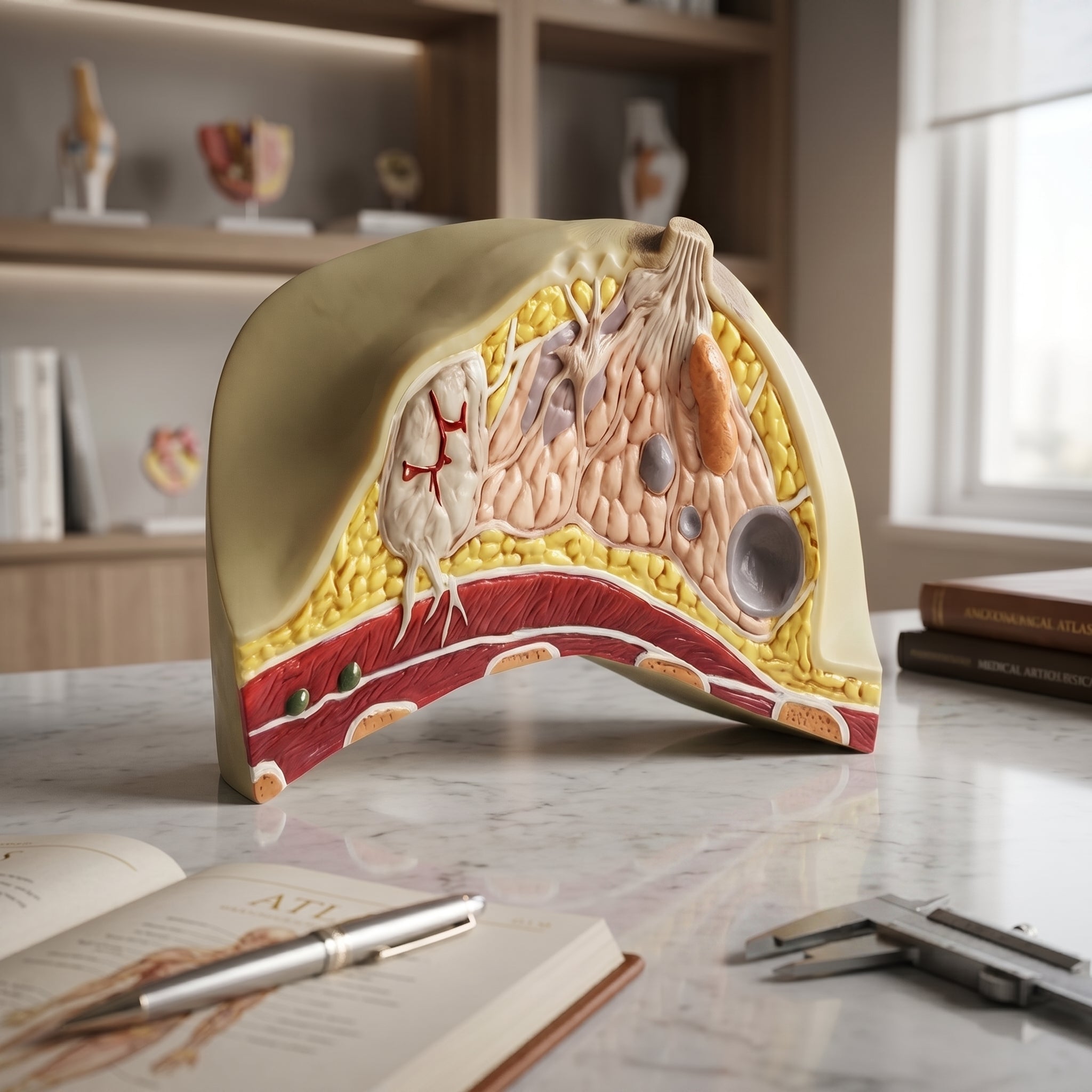 Modèle Anatomique : Sein Humain Image secondaire du produit