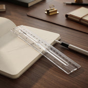 Règle cristal 20cm - Règle Plate Transparente