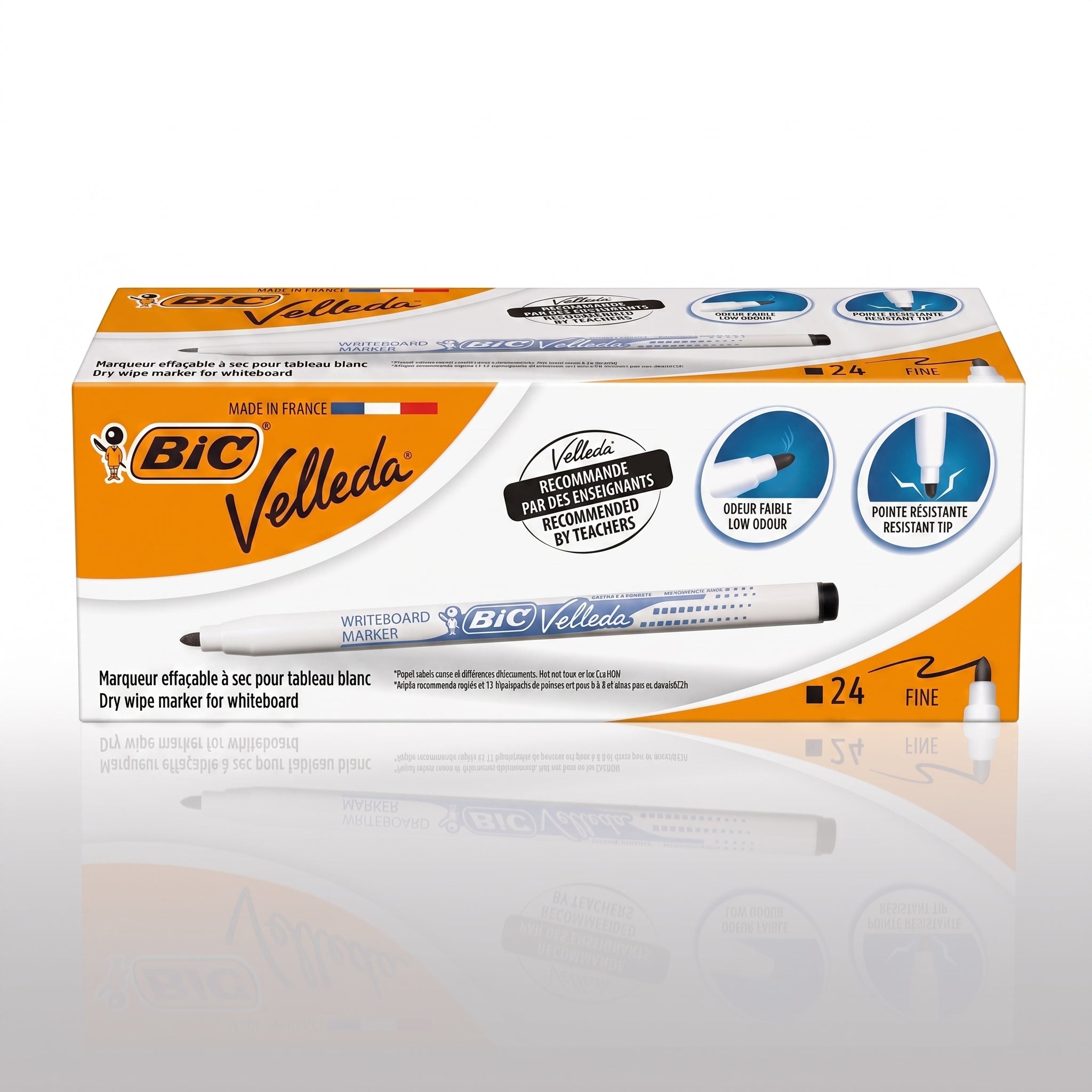 Marqueur tableau blanc fin BIC Velleda