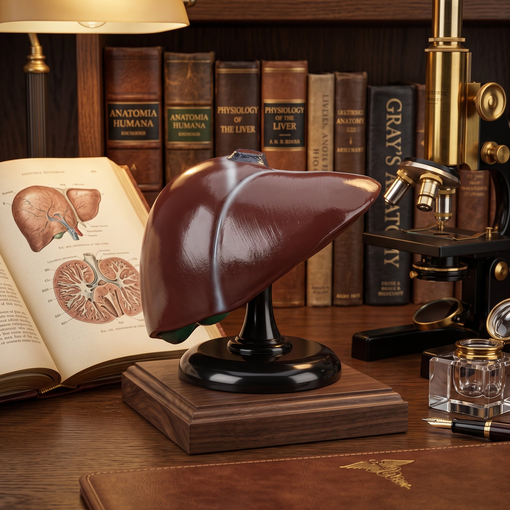 Modèle anatomique du foie humain 3D Image secondaire du produit