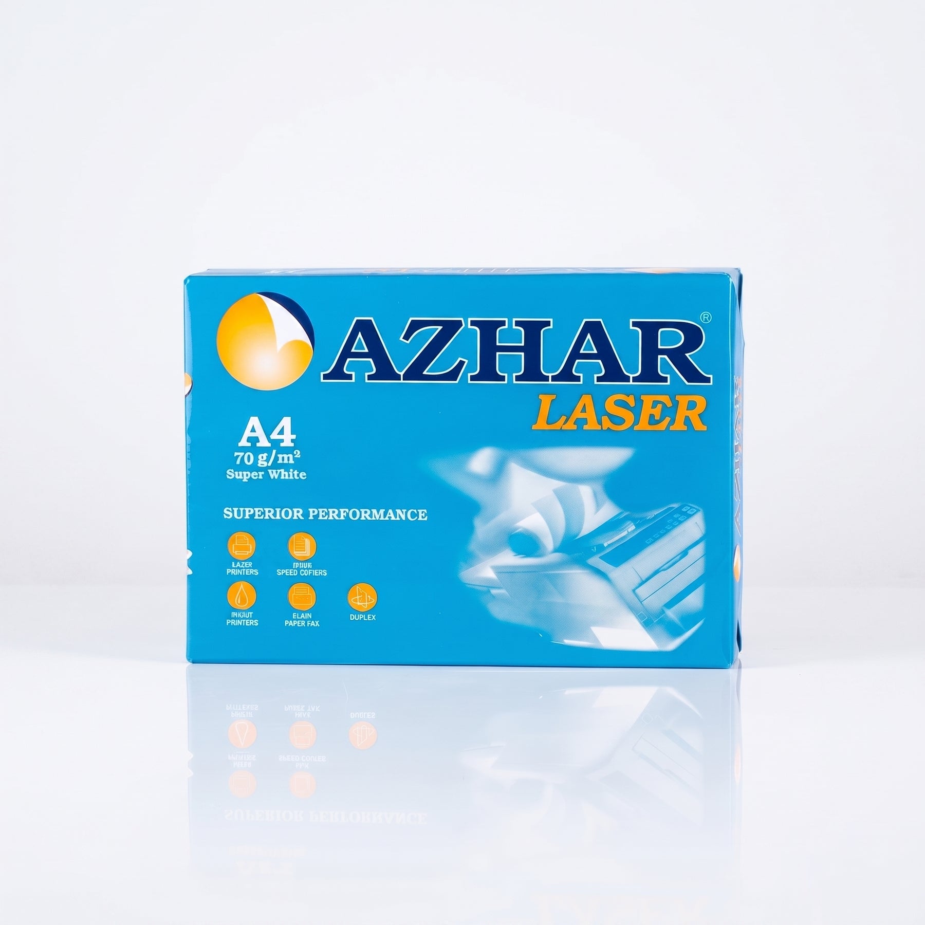 Rame papier A4 Azhar Lazer 70g 500 feuilles - Papier imprimante et photocopie