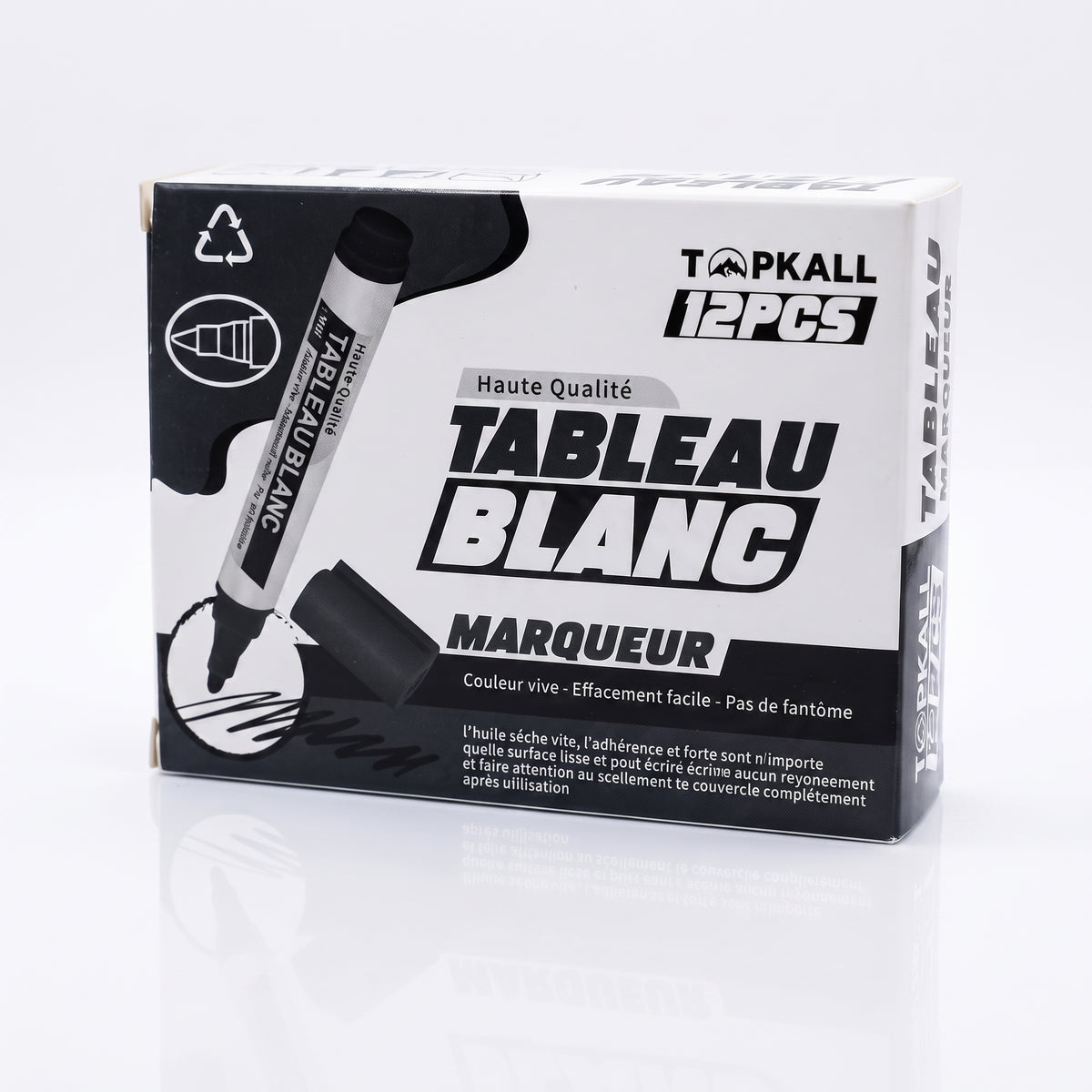 Marqueur tableau blanc Topkall Effaçable