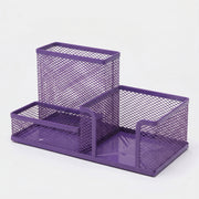 TOPKALL Porte-Accessoires de Bureau en Métal – Rangement Design et Robuste