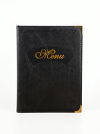 Porte Menu en Cuir 31.5*25 cm - Restaurant & Café Maroc