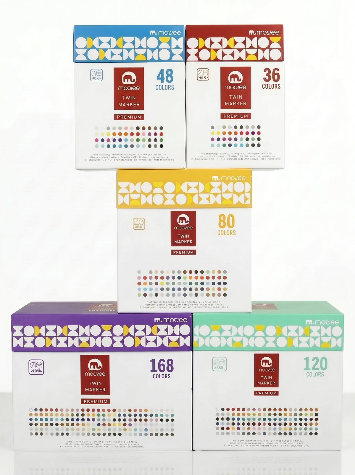 Feutres Promarker – Set Complet Double Pointe pour Artistes et Designers