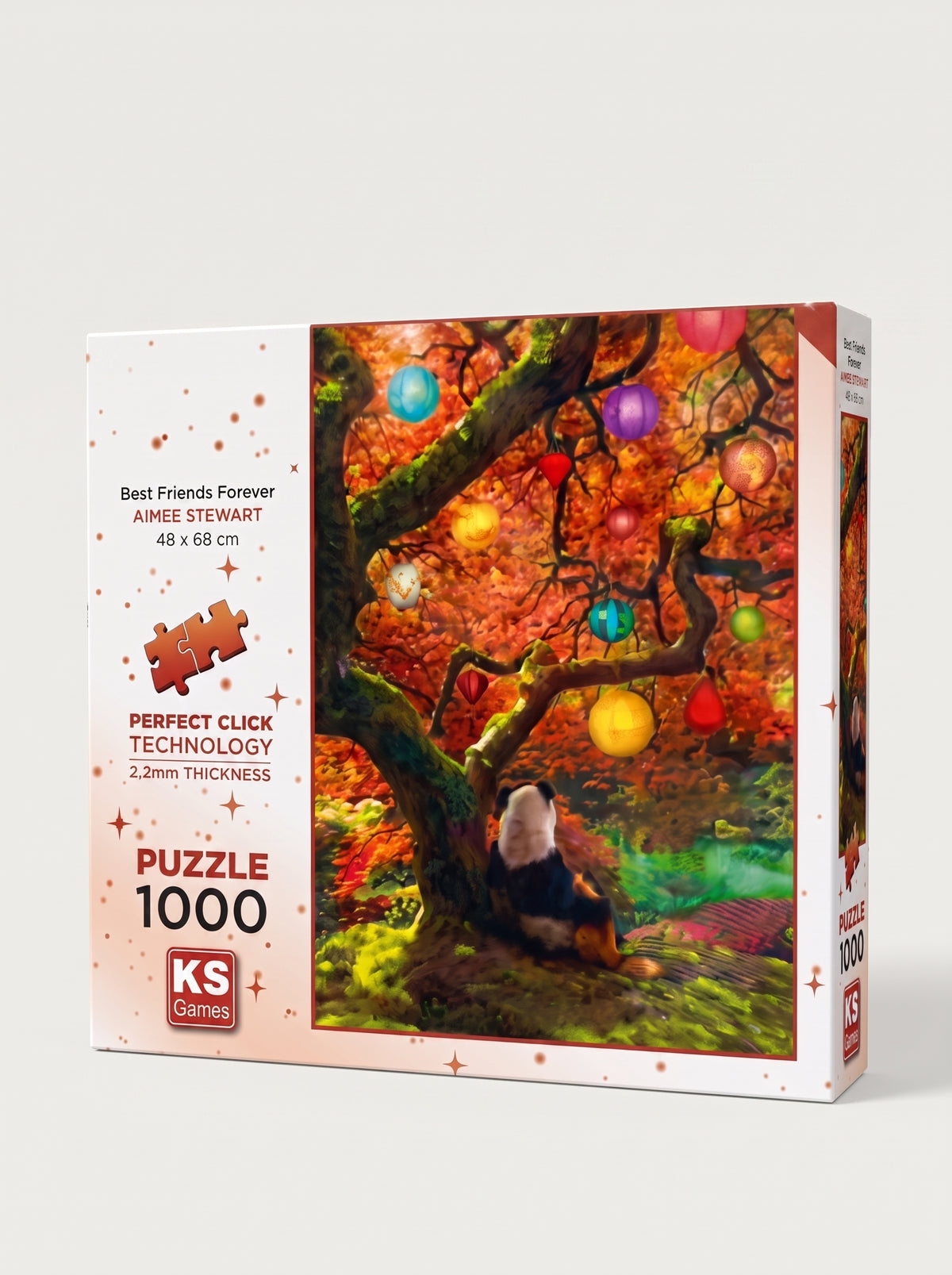 Puzzle 1000 pièces William Morris - Motif Floral "Honeysuckle" | KS Games