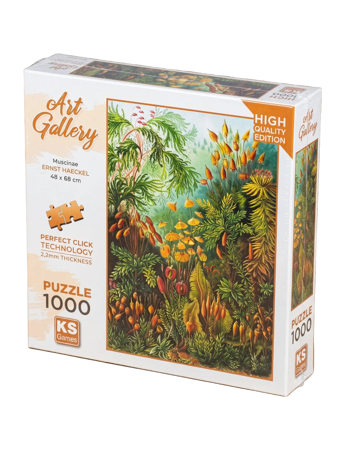 Puzzle 1000 pièces William Morris - Motif Floral "Honeysuckle" | KS Games
