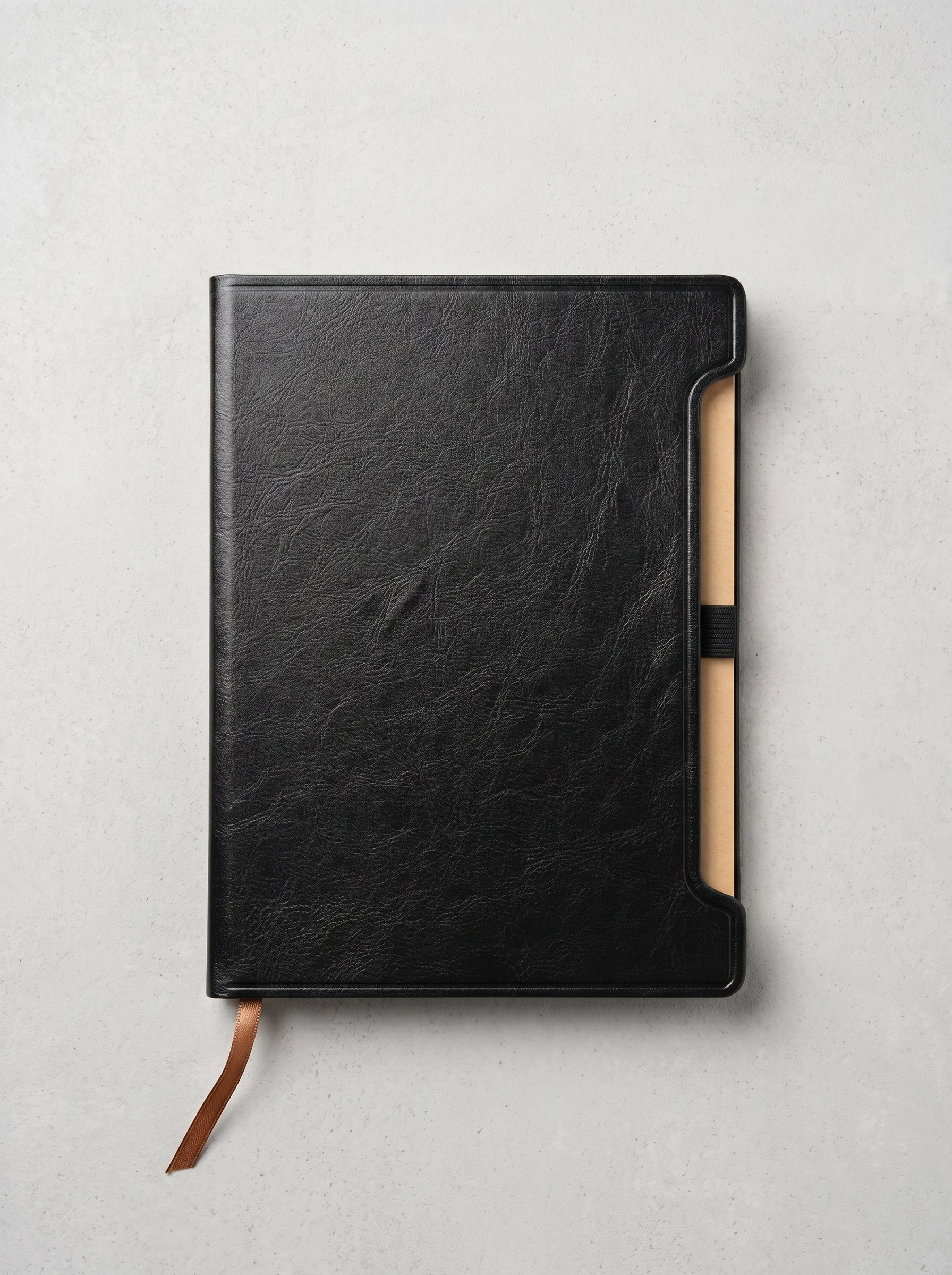 Notebook A5 Flexible avec boucle de stylo Premium