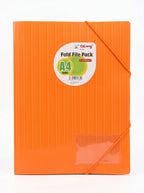 Chemise à Rabat Plastifiée 32mm en Couleur – Pochette de Rangement Haute Qualité