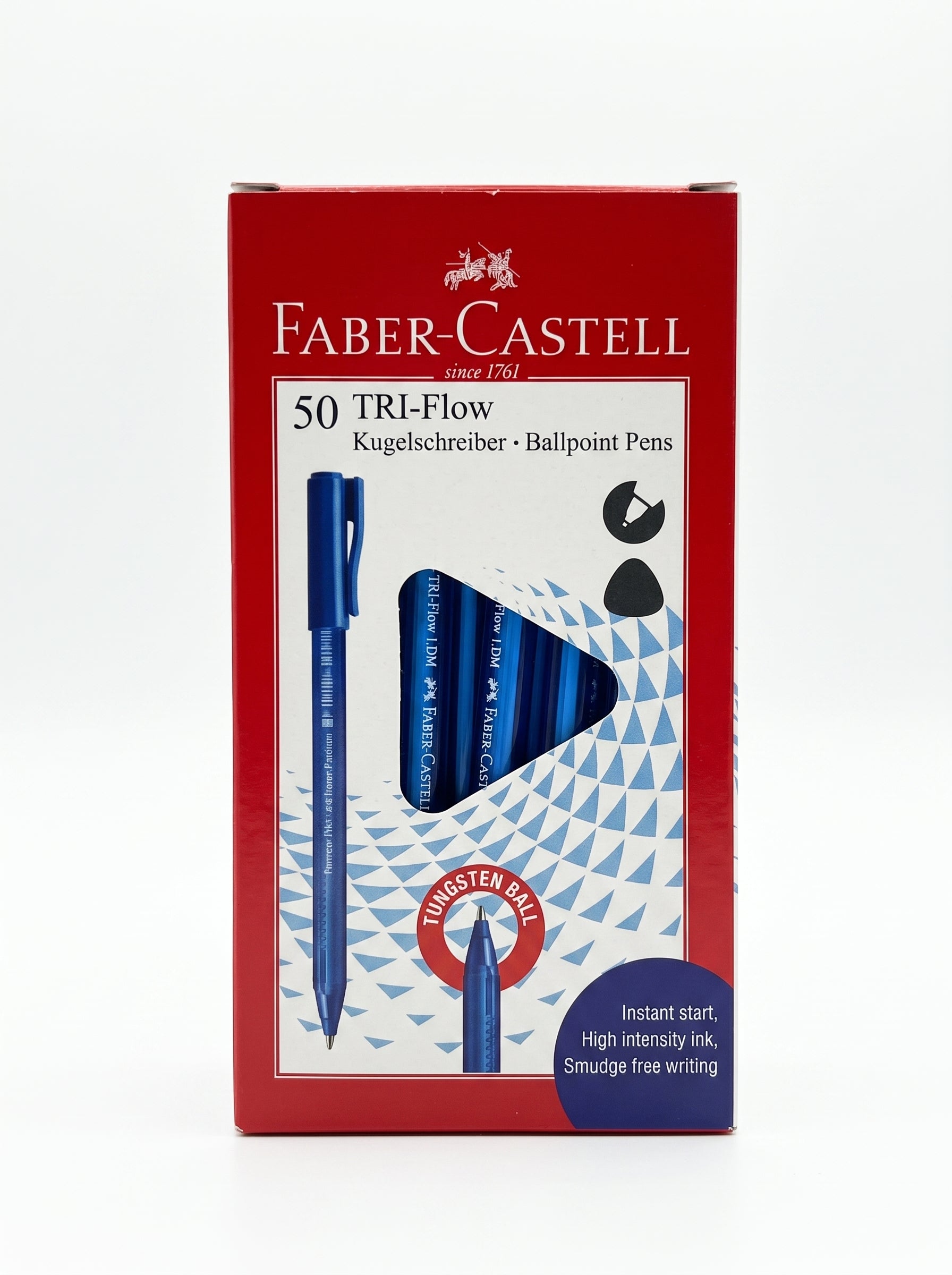 Stylo Faber-Castell Fifty Tri-Flow : Écriture fluide 1.0 mm