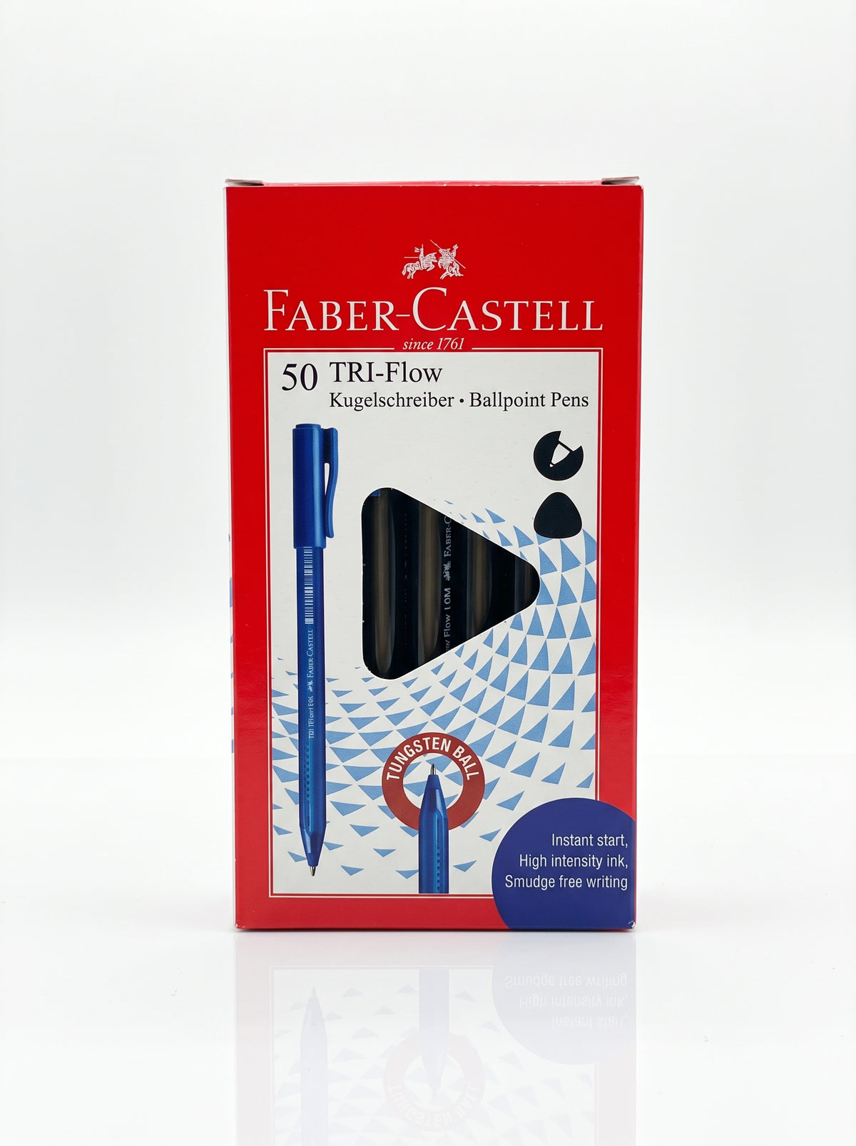Stylo Faber-Castell Fifty Tri-Flow : Écriture fluide 1.0 mm