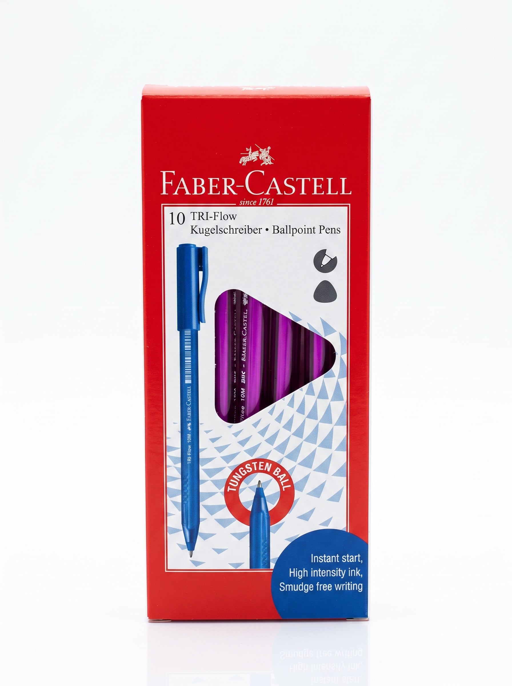 Stylo Faber-Castell Fifty Tri-Flow : Écriture fluide 1.0 mm