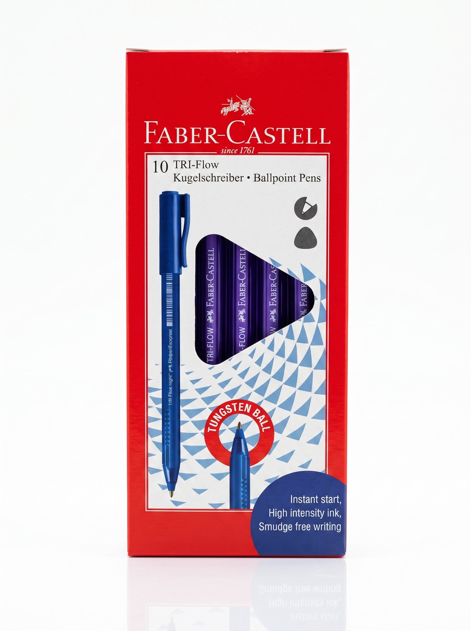 Stylo Faber-Castell Fifty Tri-Flow : Écriture fluide 1.0 mm
