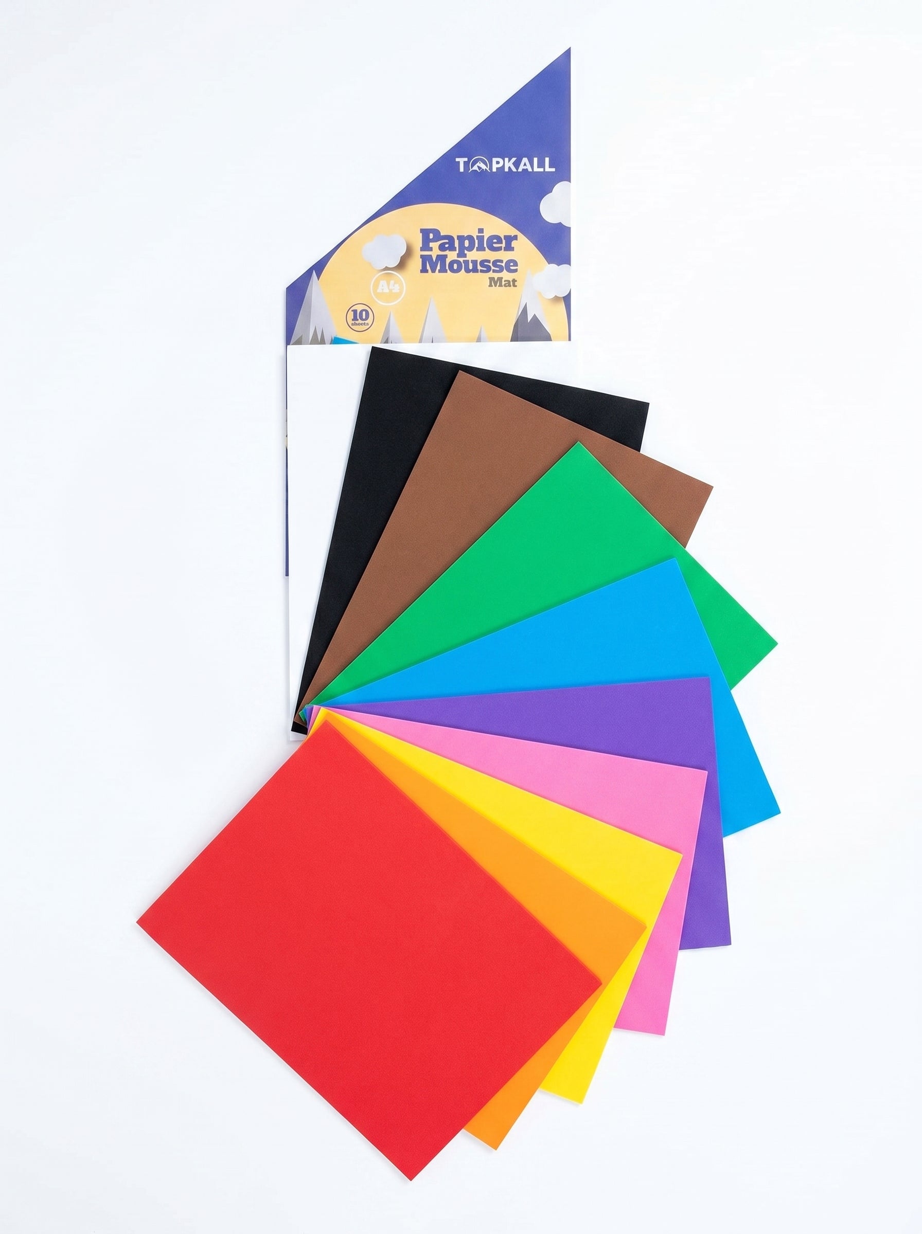 Papier Mousse en Couleur (Feuille EVA) – Idéal pour Bricolage et Loisirs Créatifs Image principale du produit