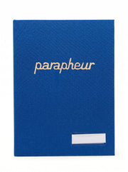 Parapheur de Signature 8 Volets En Bleu  – Porte-Documents Administratif Premium
