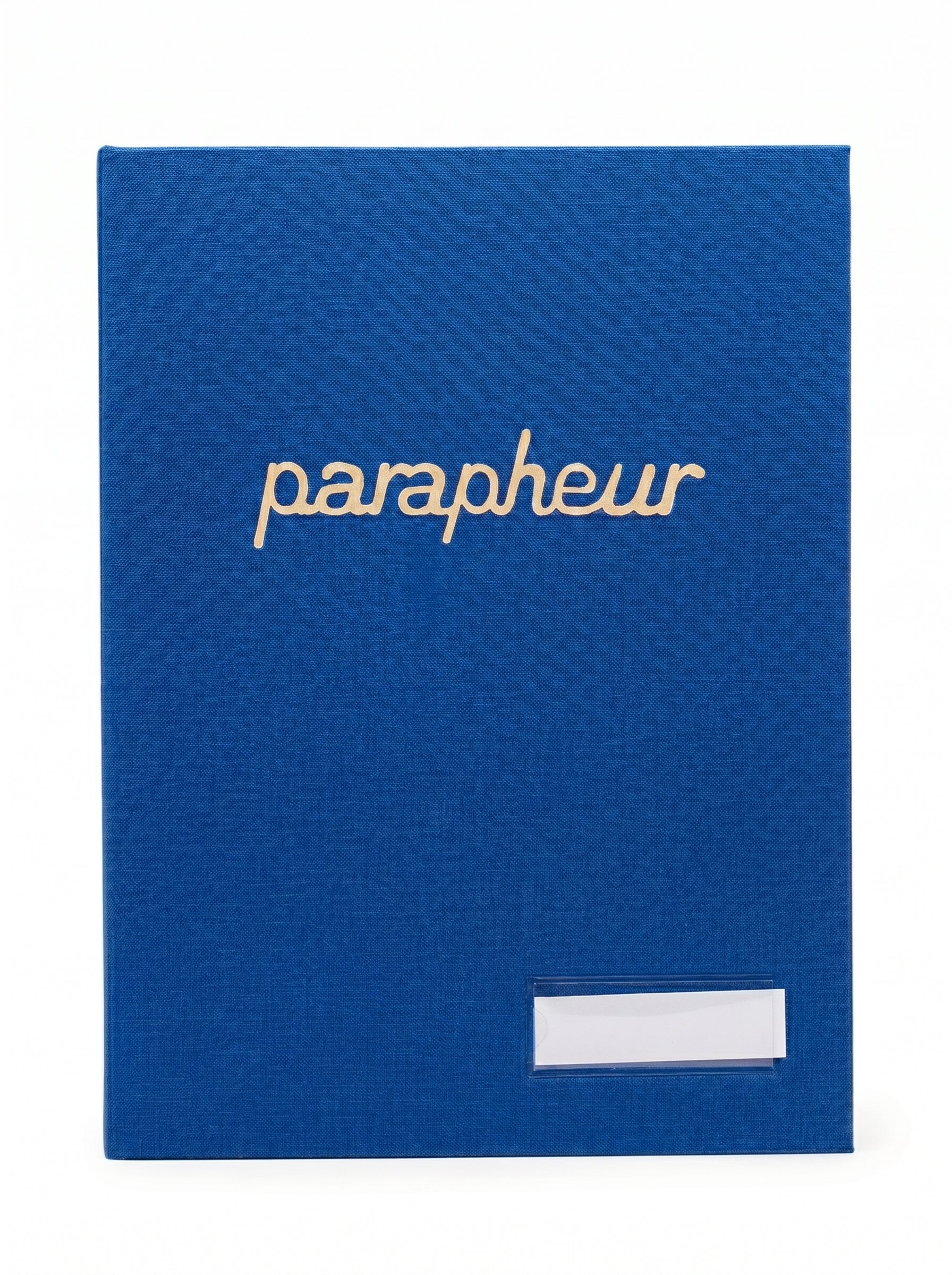 Parapheur de Signature 8 Volets En Bleu  – Porte-Documents Administratif Premium