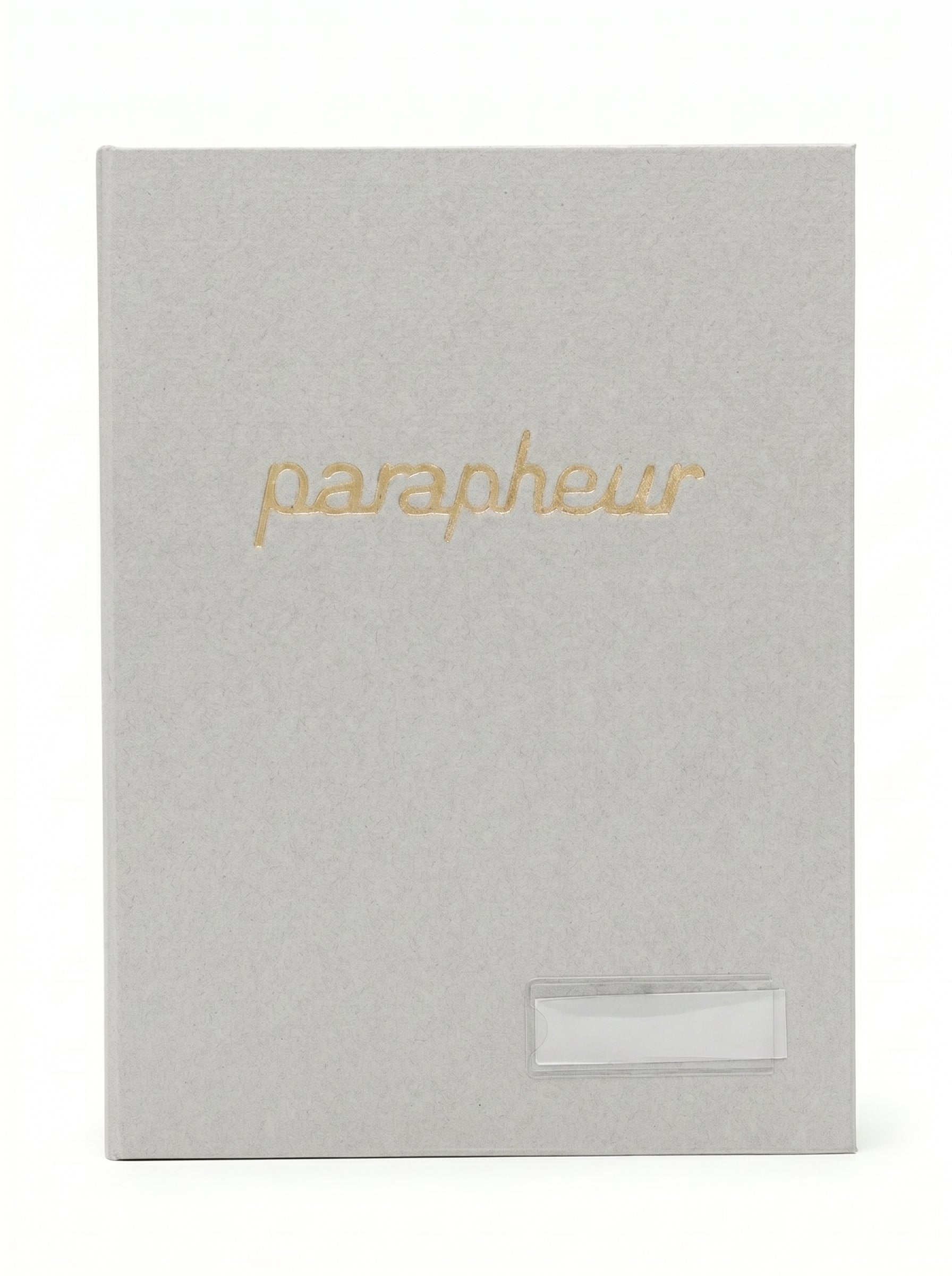 Parapheur de Signature 10 Volets  En Marron Et Gris – Porte-Documents Administratif Premium