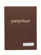 Parapheur de Signature 10 Volets  En Marron Et Gris – Porte-Documents Administratif Premium
