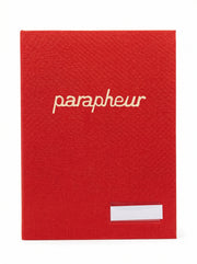 Parapheur de Signature 6 Volets Rouge  – Porte-Documents Administratif Premium