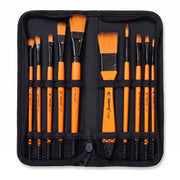 Set de 10 pinceaux Yalong : Kit de Pinceaux Classiques