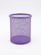 Porte-Stylo Métallique Rond – Organisateur de Bureau Design en Couleur