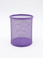 Porte-Stylo Métallique Rond – Organisateur de Bureau Design en Couleur