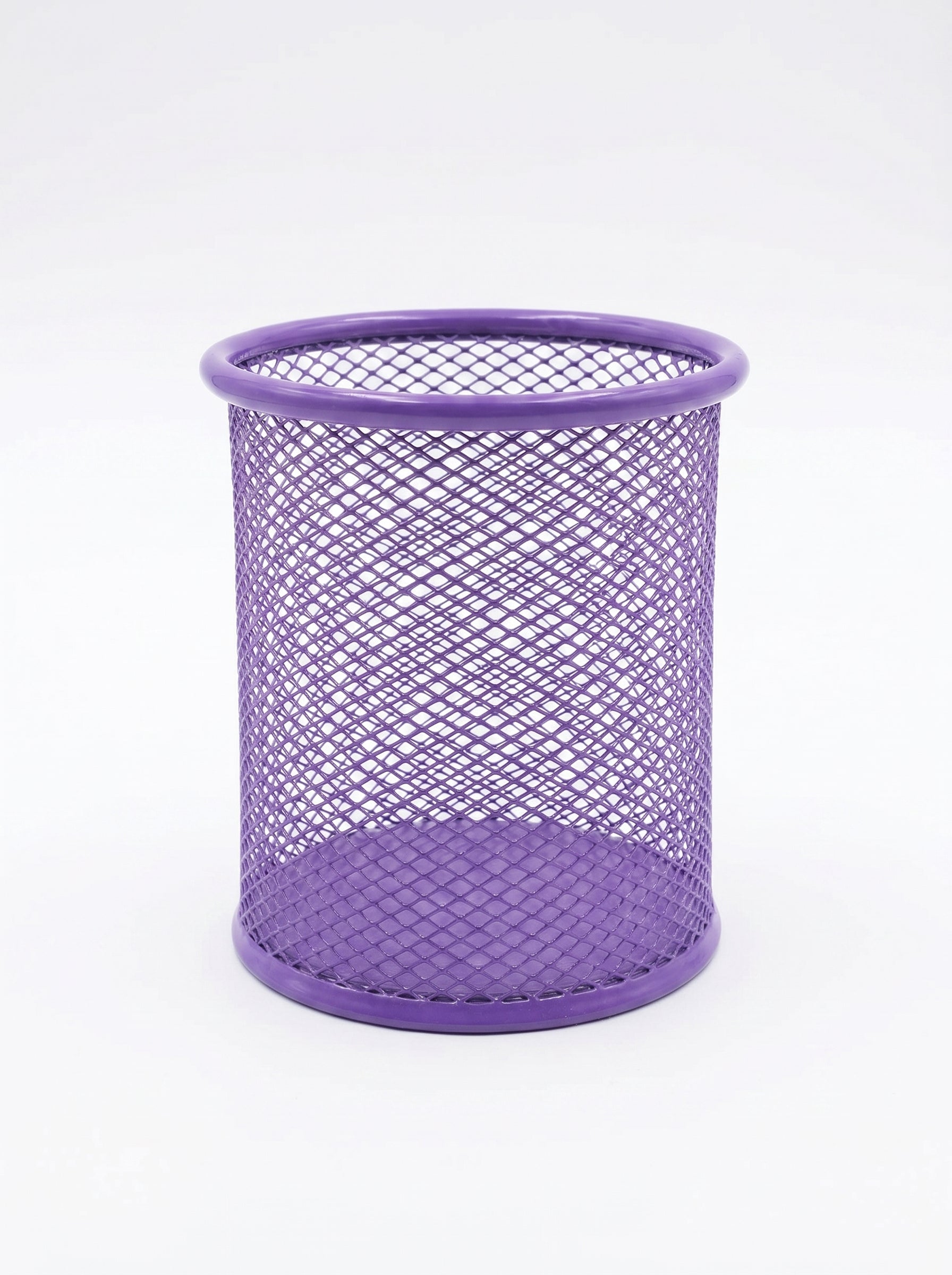 Porte-Stylo Métallique Rond – Organisateur de Bureau Design en Couleur
