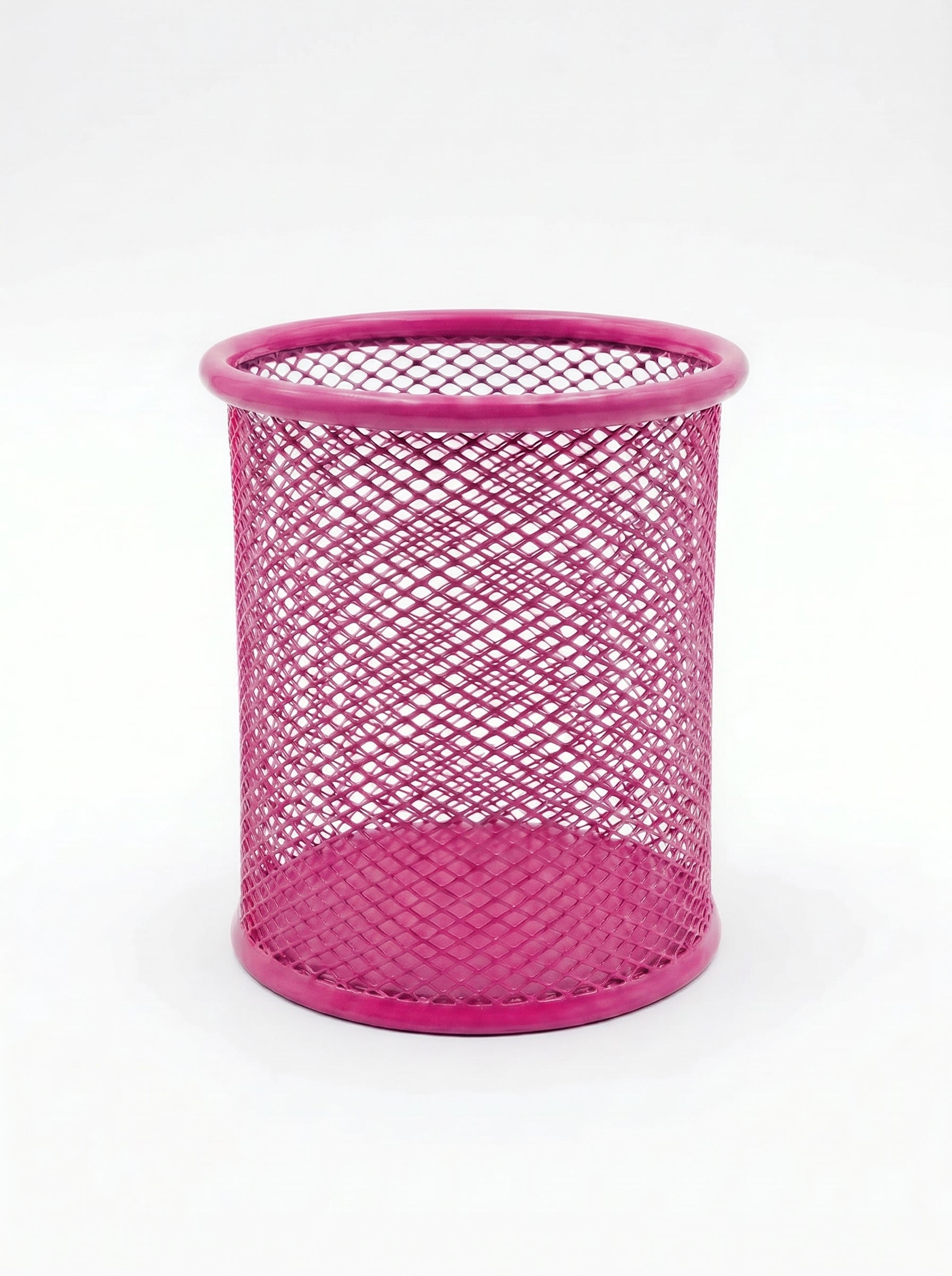 Porte-Stylo Métallique Rond – Organisateur de Bureau Design en Couleur