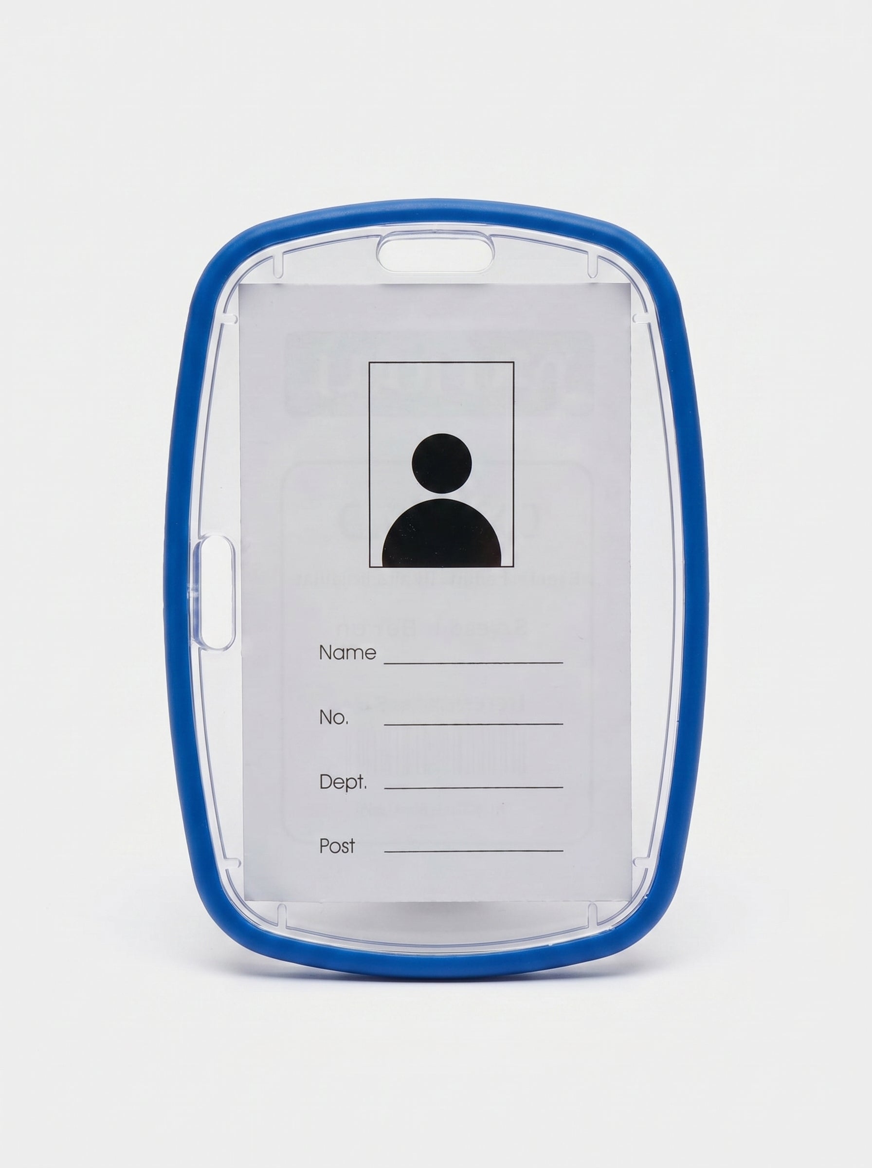 Porte-Badge en Plastique Transparent 54x85mm Image principale du produit