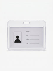 Badge Professionnel en Plastique 54*85mm-TOPKALL