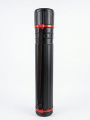 porte plan tube noir en plastique - EN NOIR - TOPKALL (14.5*80cm)