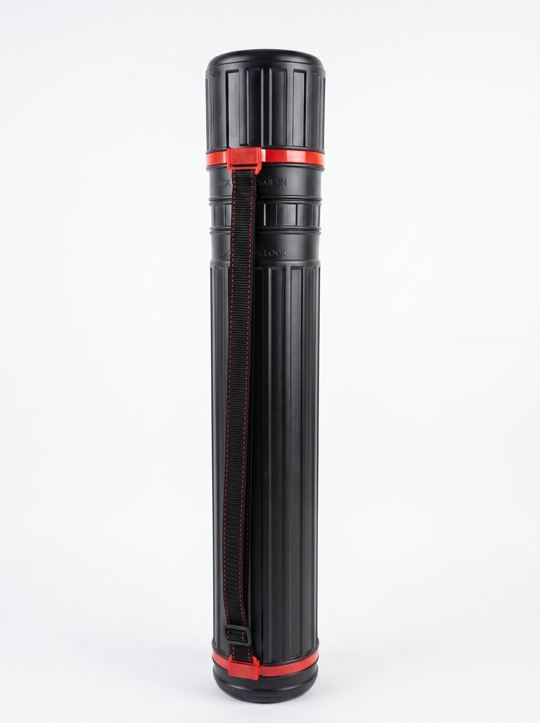 porte plan tube noir en plastique - EN NOIR - TOPKALL (14.5*80cm)