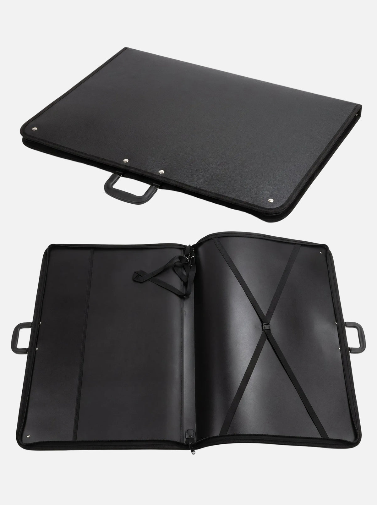 Porte plan sacoche A2 noir plat Topkall
