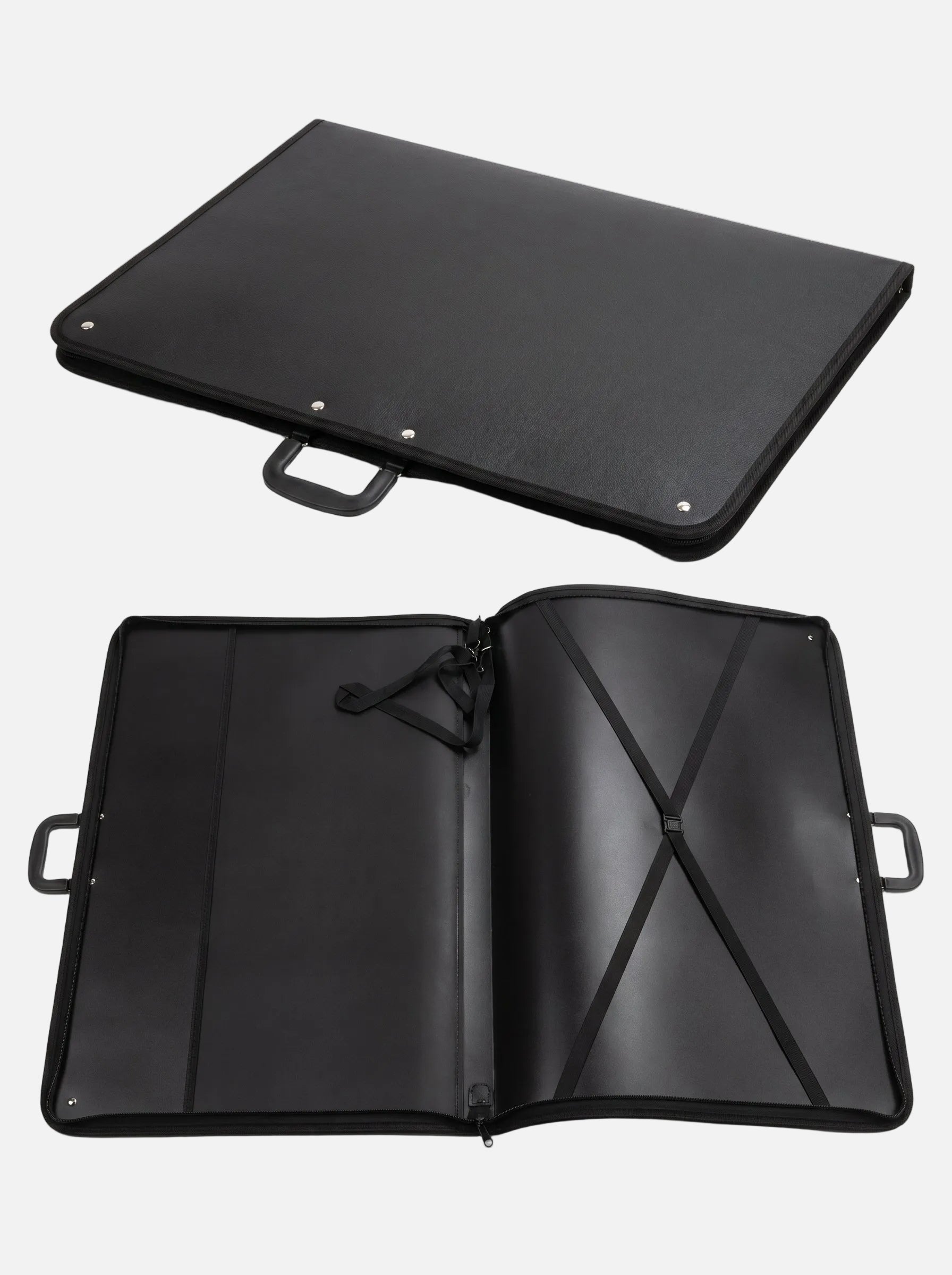 Porte plan sacoche A2 noir plat Topkall