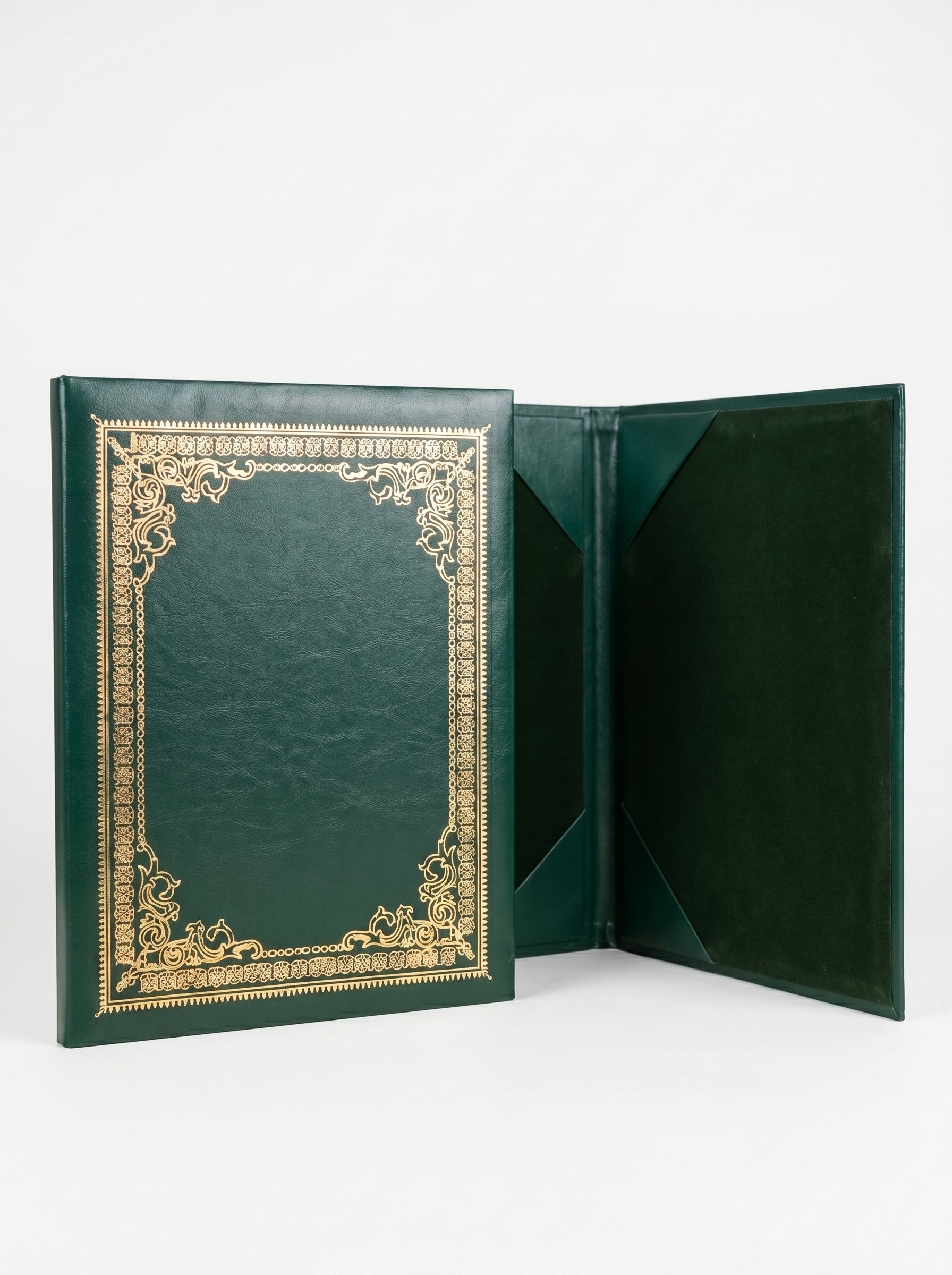 Porte-Signature Professionnel de Qualité – Couleurs Rouge et Vert